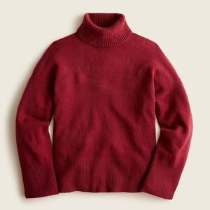 LIKE NEW J. Crew Alpaca/Merino Wool Blend Turtleneck Sweater